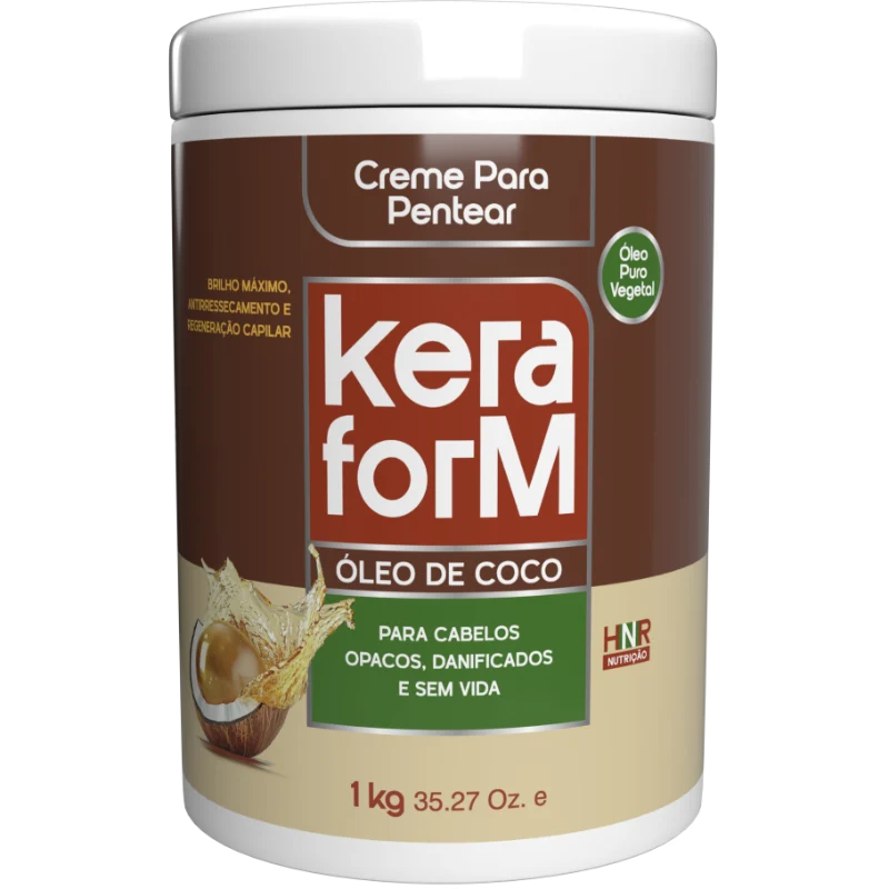 Keraform Crema Para Peinar Óleo de Coco 1 kg