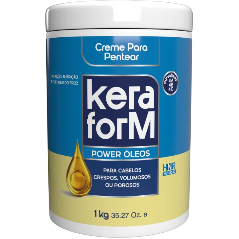 Keraform Crema Para Peinar Power Óleos 1 kg