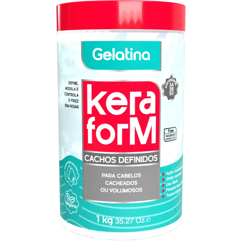 Keraform Gelatina Cachos Definidos 1 kg