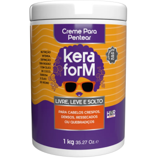 Keraform Crema para Peinar Libre, Ligero y Suelto 1Kg